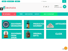 Tablet Screenshot of dgranadasouvenirs.com